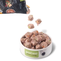 proCani Huhn Komplettmenü Nuggets - BARF Frostfutter für Hunde