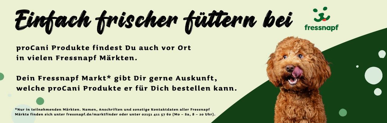 Einfach frischer füttern bei Fressnapf